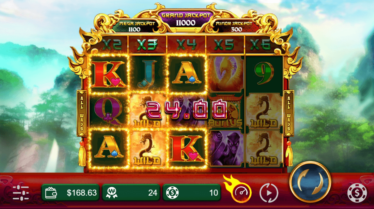Dragon Fortune 2 win
