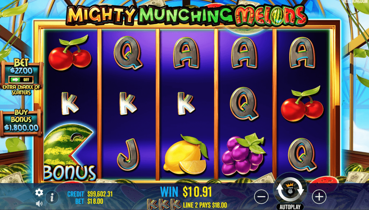 Mighty Munching Melons win