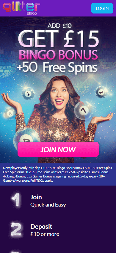Glitter_Bingo_Casino_homepage_mobile