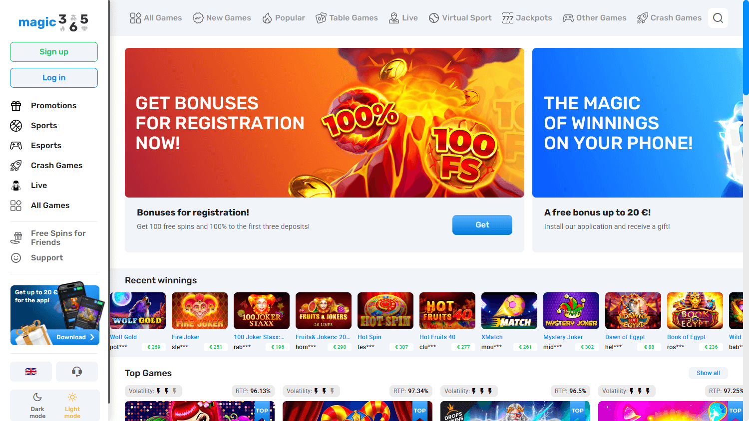 magic365_casino_homepage_desktop
