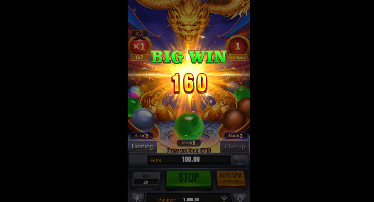 Dragon Treasure big win