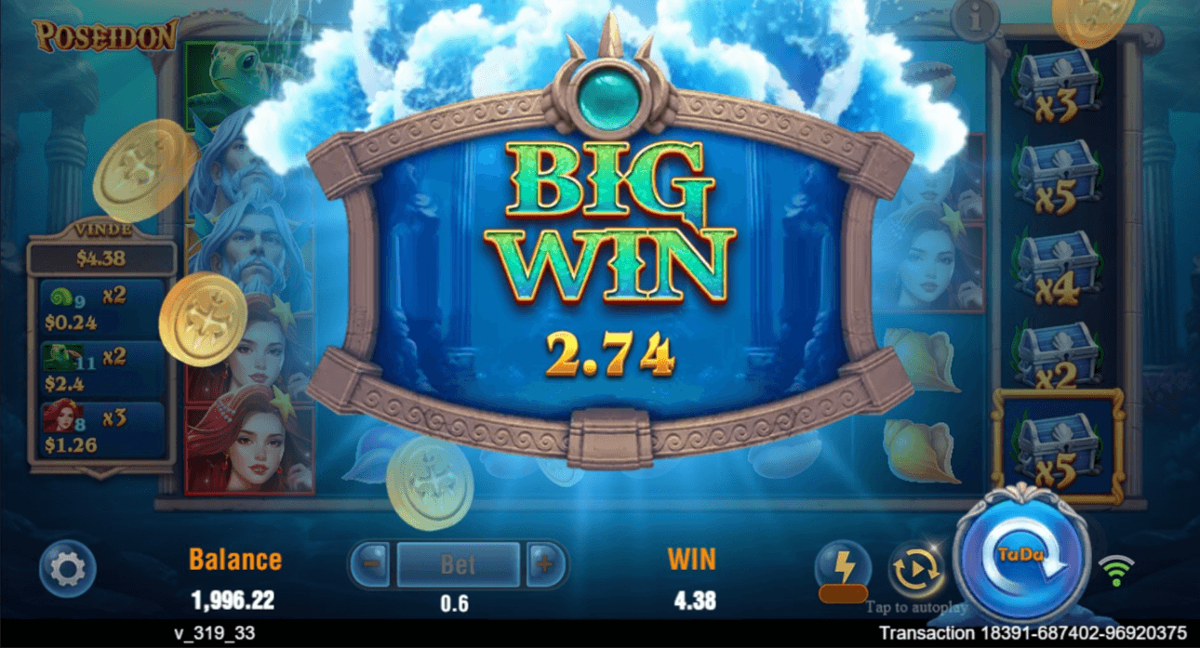 Poseidon big win