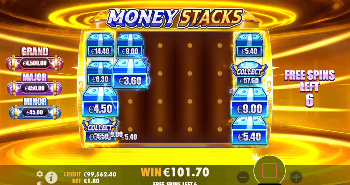 Money Stacks free spins