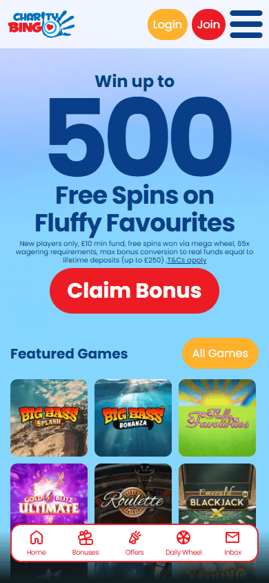 charity_bingo_casino_homepage_mobile