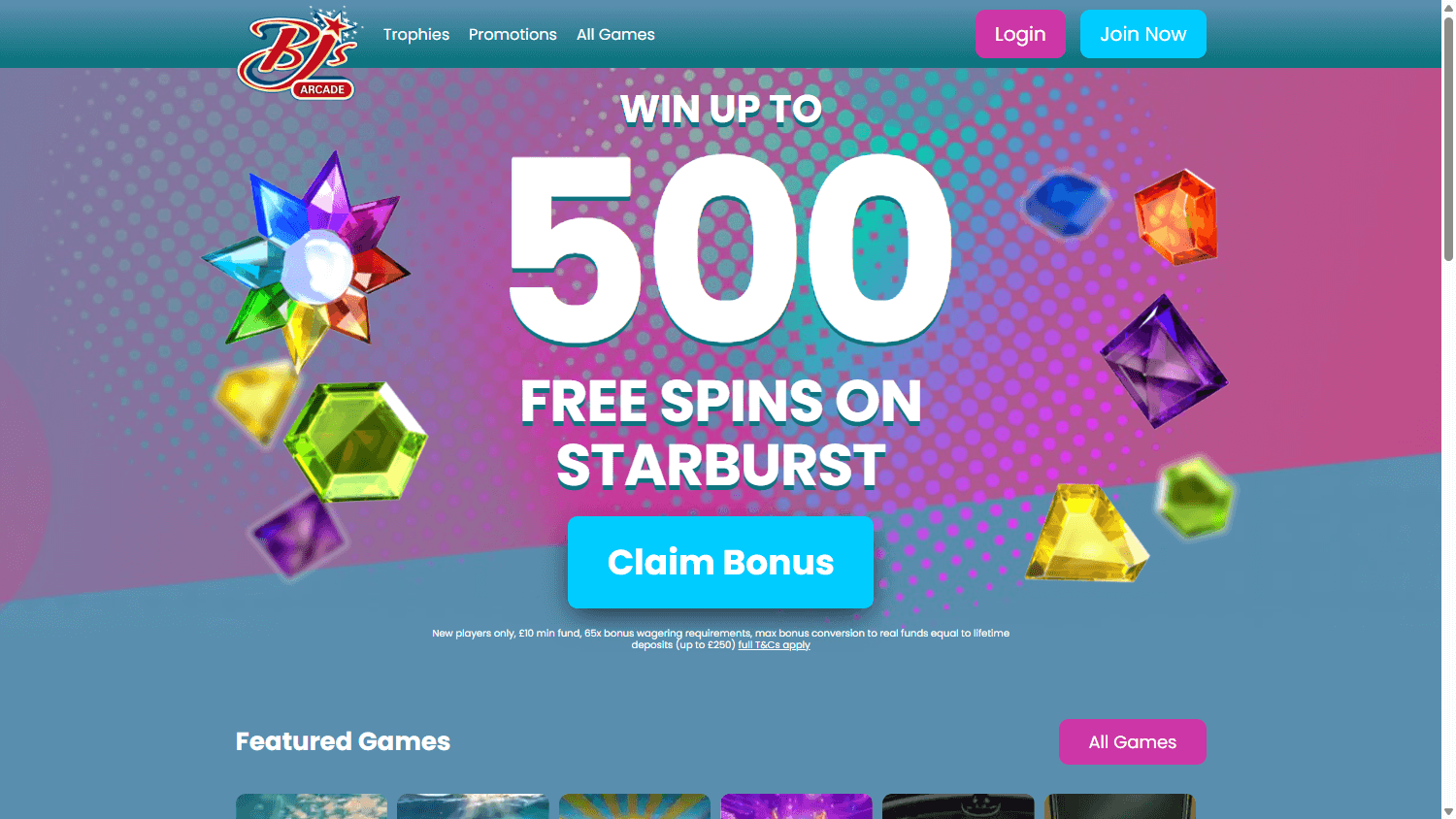 bjs_arcade_casino_homepage_desktop