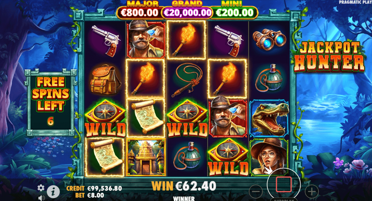 Jackpot Hunter free spins