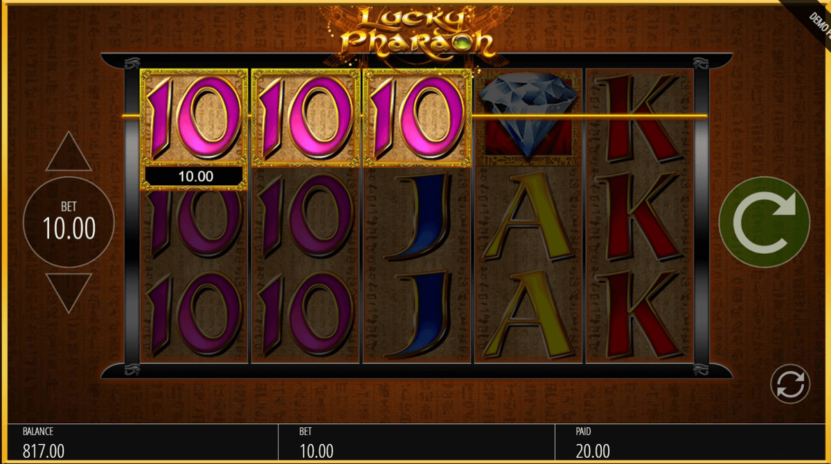 Lucky Pharaoh win