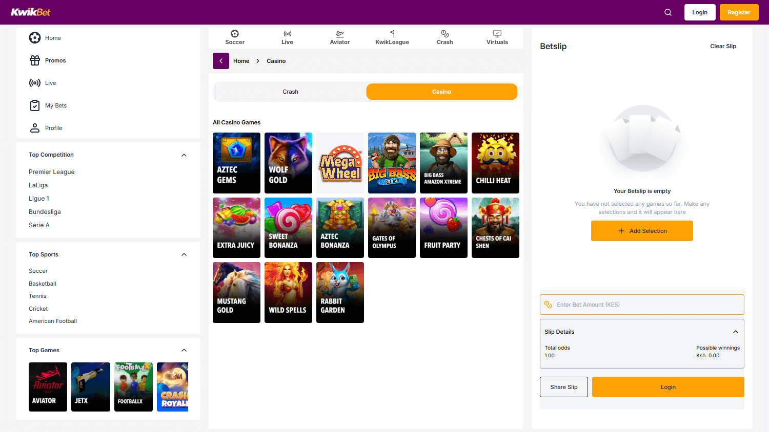 kwikbet_casino_game_gallery_desktop