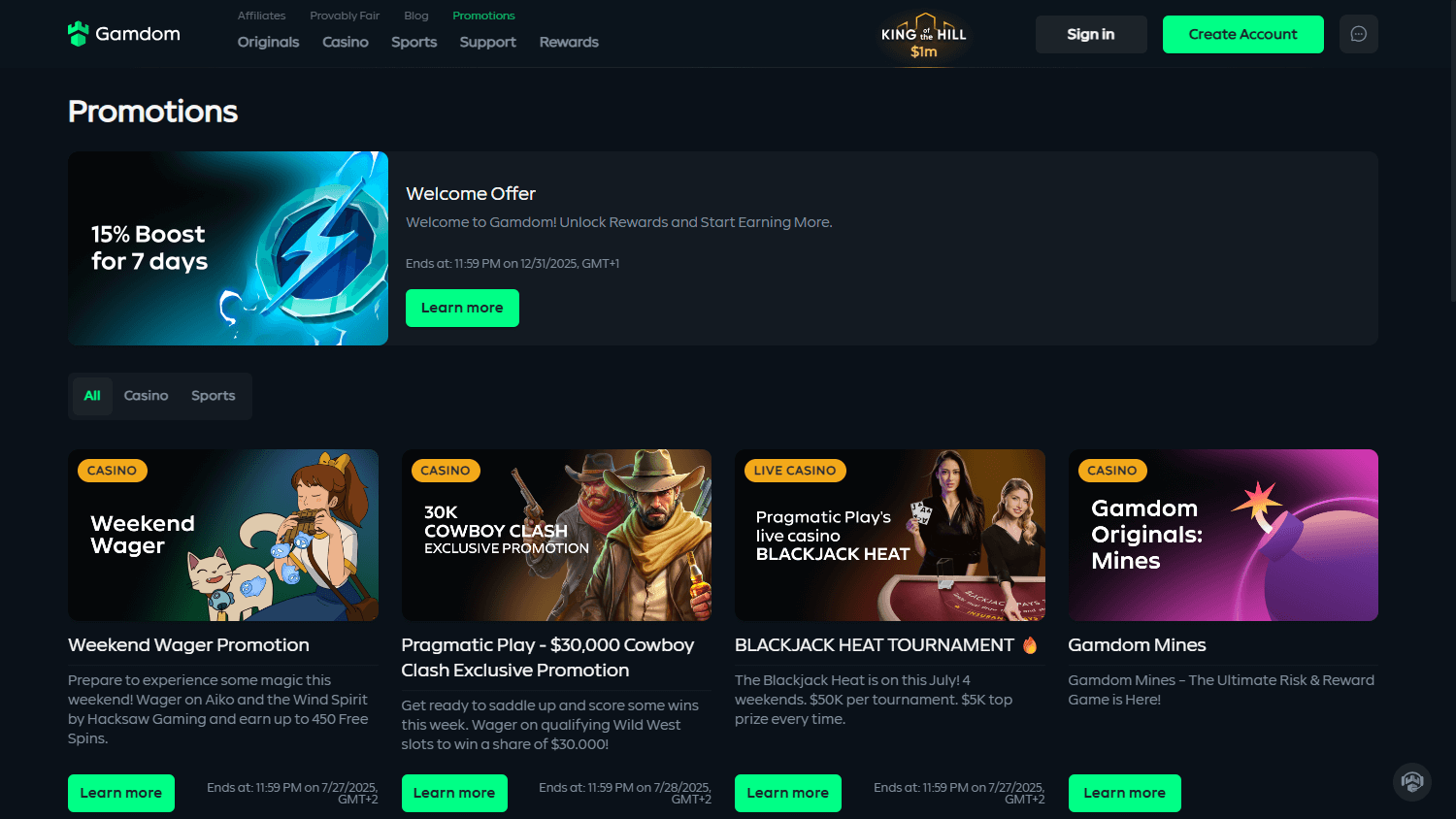 gamdom_casino_promotions_desktop