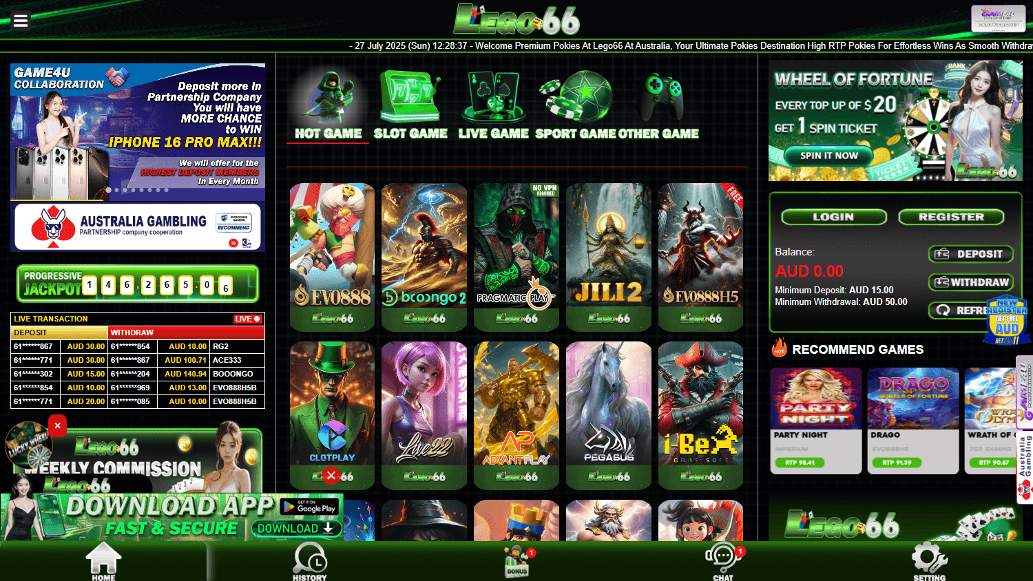 lego66_casino_homepage_desktop