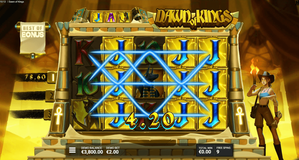 Dawn of Kings free spins