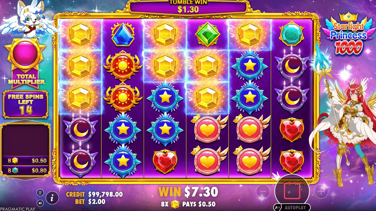 Starlight Princes 1000 free spins