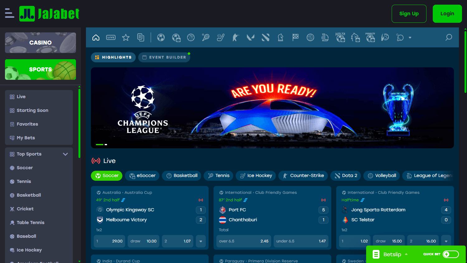 jajabet_casino_homepage_desktop