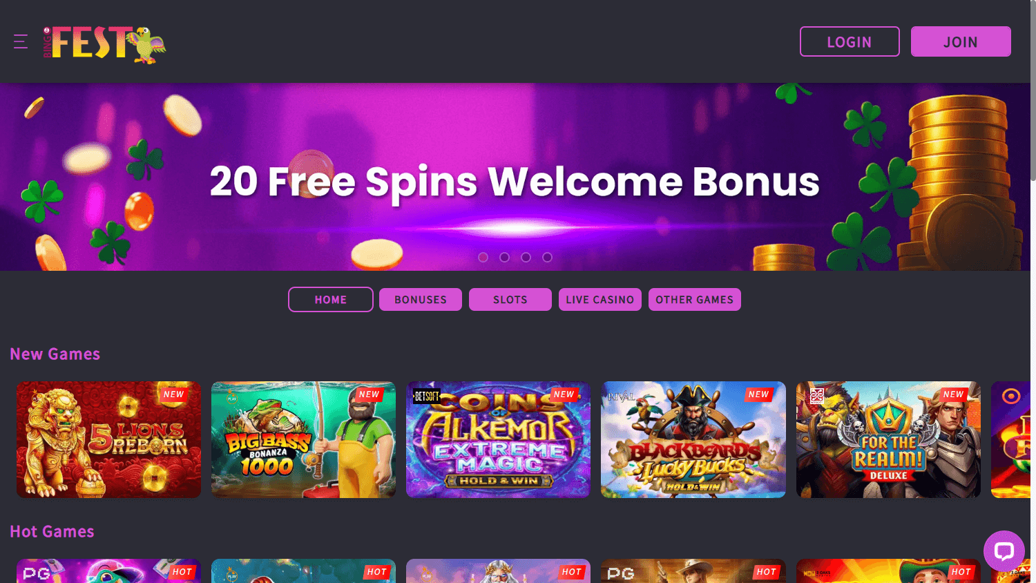 bingofest_casino_homepage_desktop