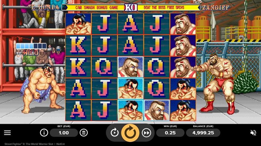 Jogue Street Fighter II (NetEnt) Gratuitamente em Modo Demo