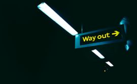 Way out