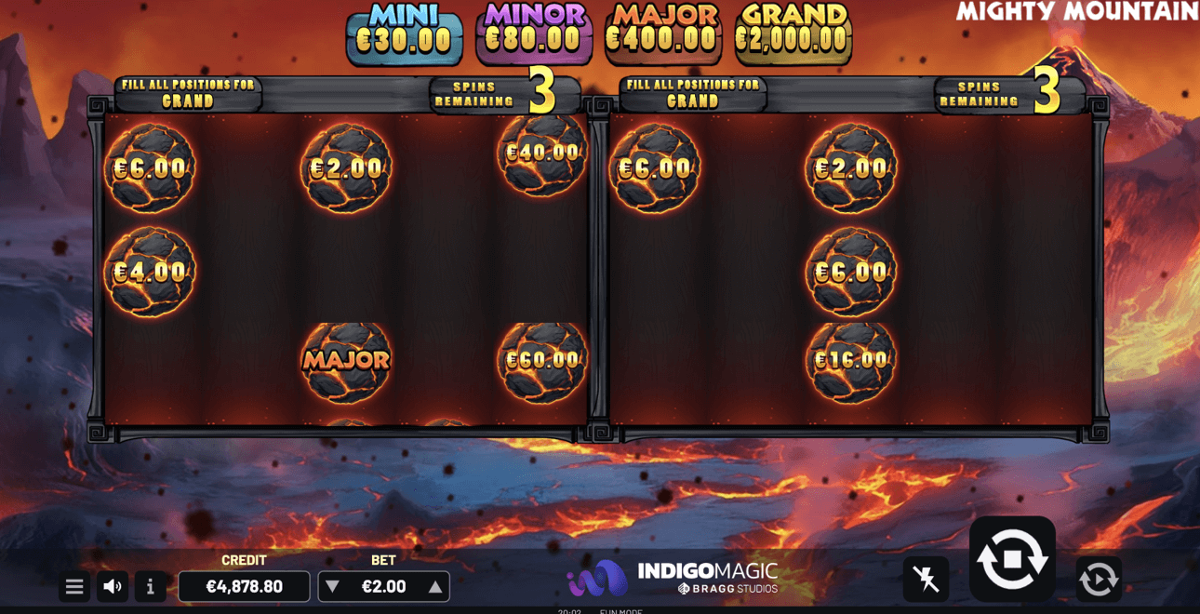 Mighty Mountain respins