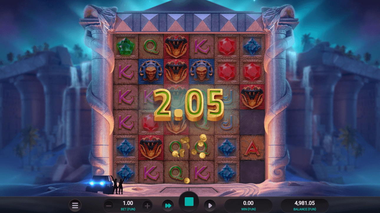 Temple Tumble 2: Dreamdrop win