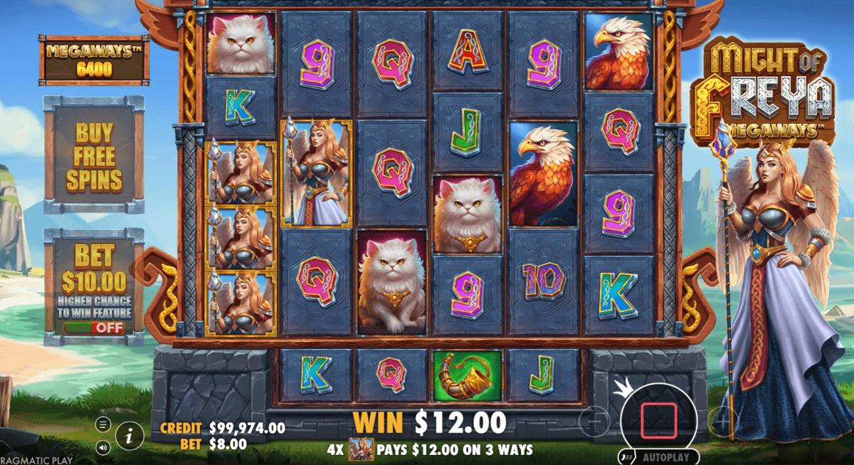 Might of Freya Megaways win