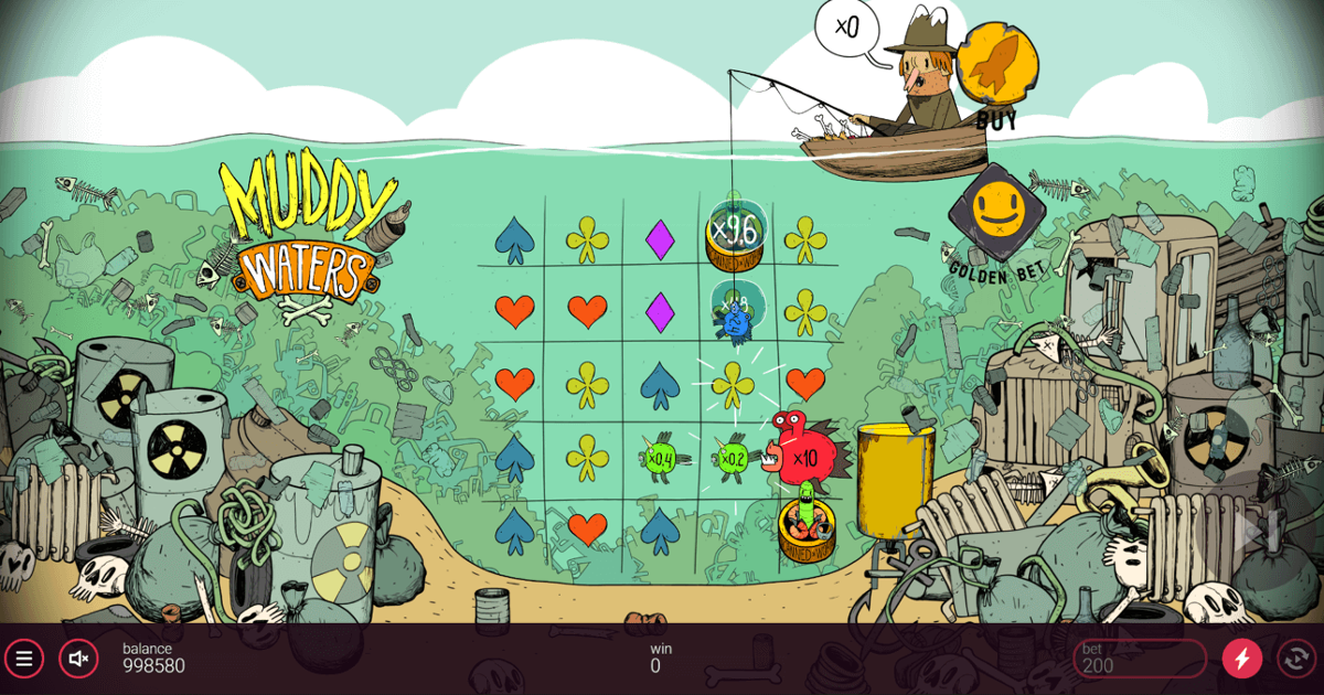 Muddy Water fishing feature