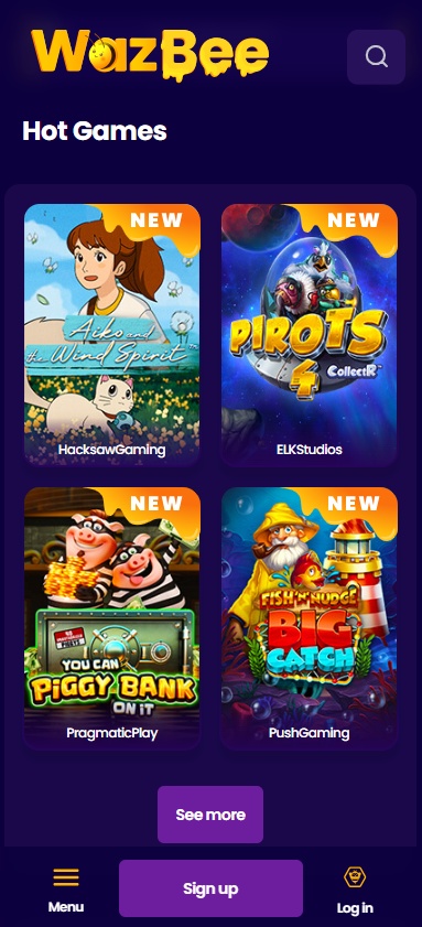 wazbee casino