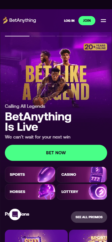 betanysports_casino_homepage_mobile