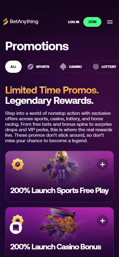 betanysports_casino_promotions_mobile