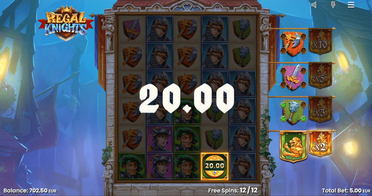 Regal Knihgts free spins