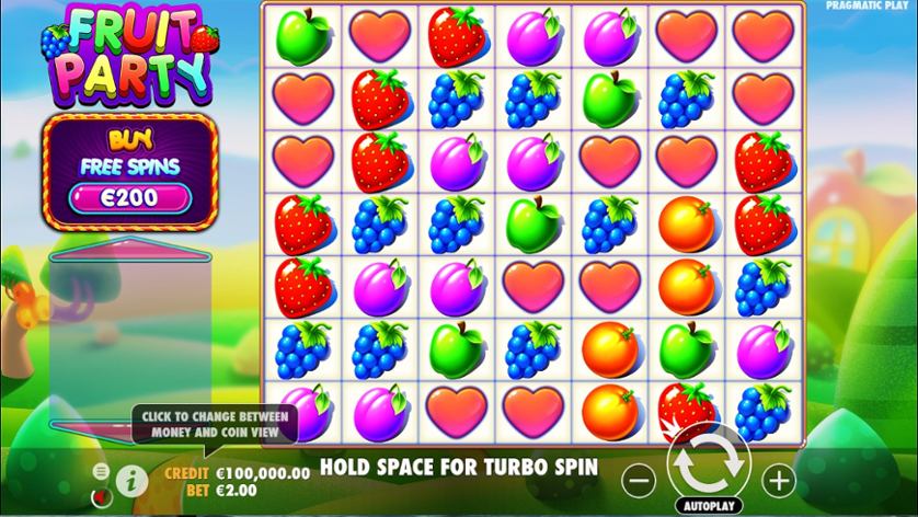 Fruit party demo play online