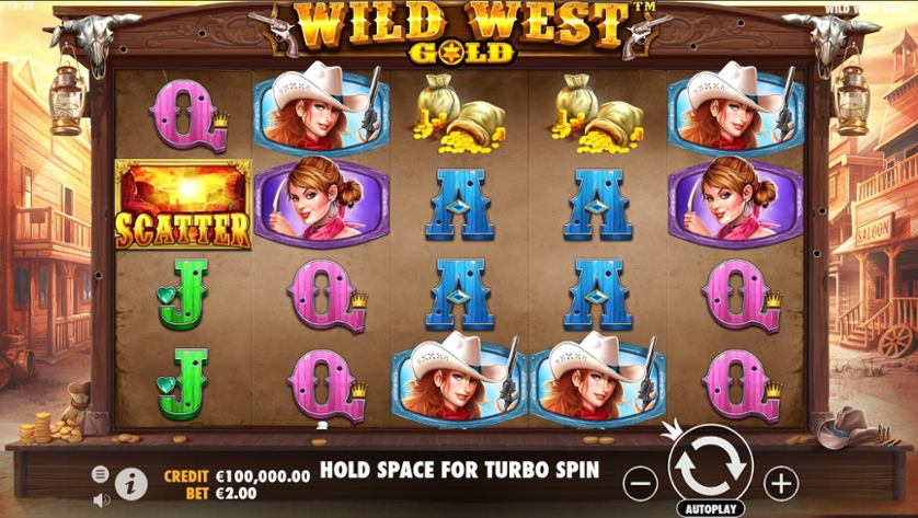 Wild West Gold Free Play In Demo Mode