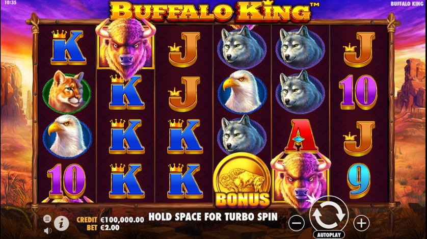 Buffalo King Free Play in Demo Mode and Game Review