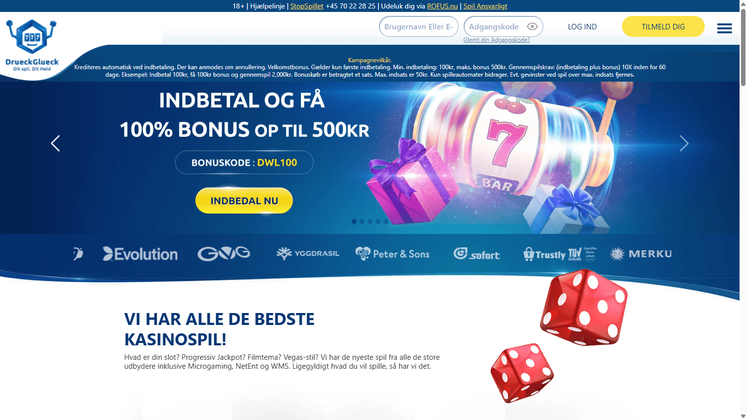 drueckglueck_casino_dk_homepage_desktop