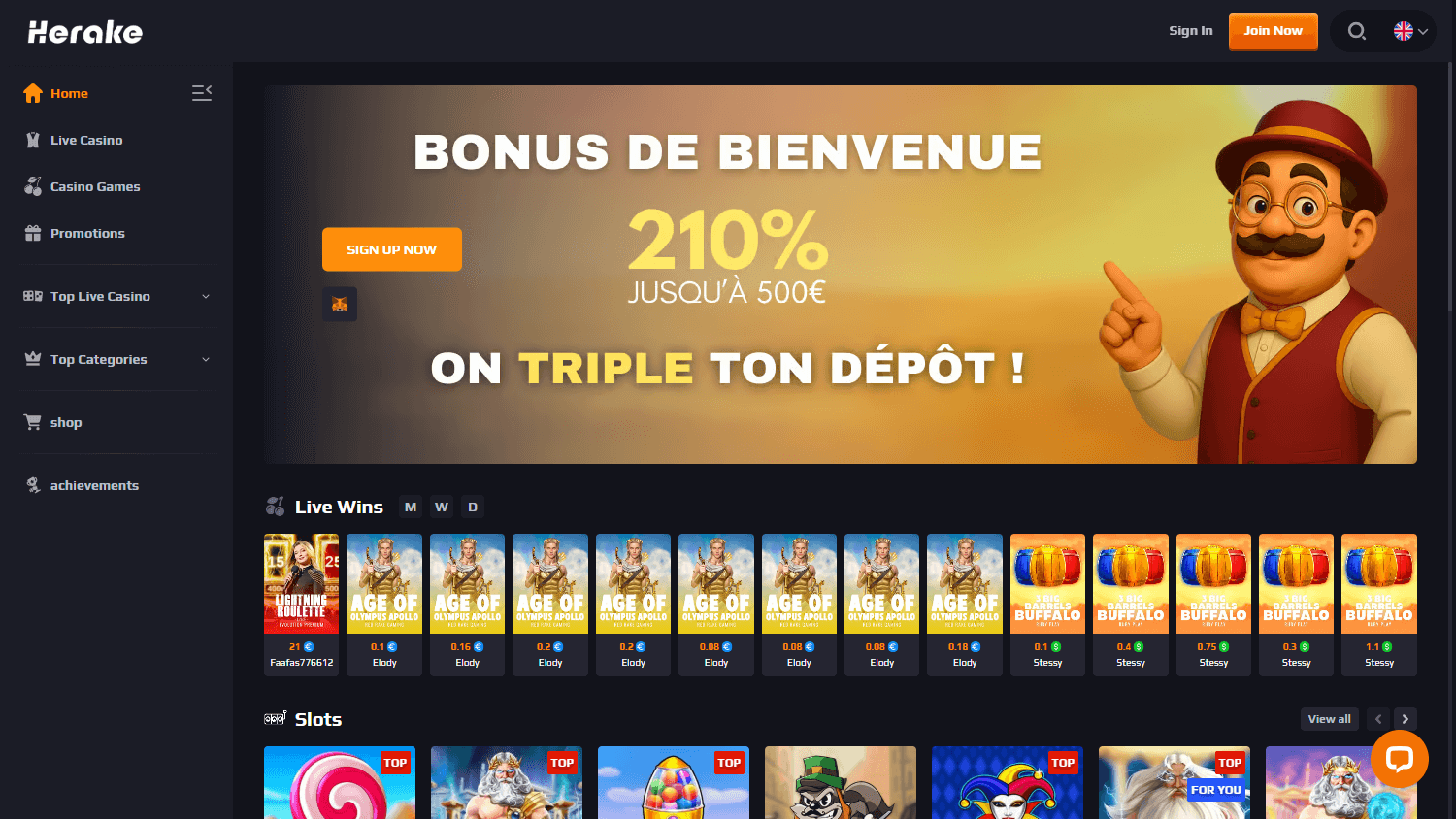 herake_casino_homepage_desktop