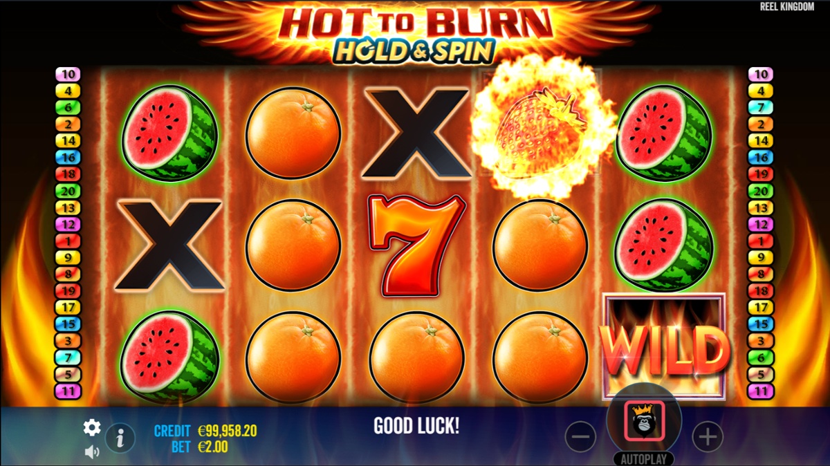 Hot to Burn: Hold & Spin - Random Wilds