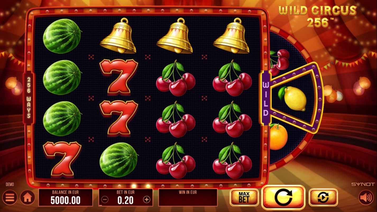 Wild Circus 256 Demo Play Free Slot Game