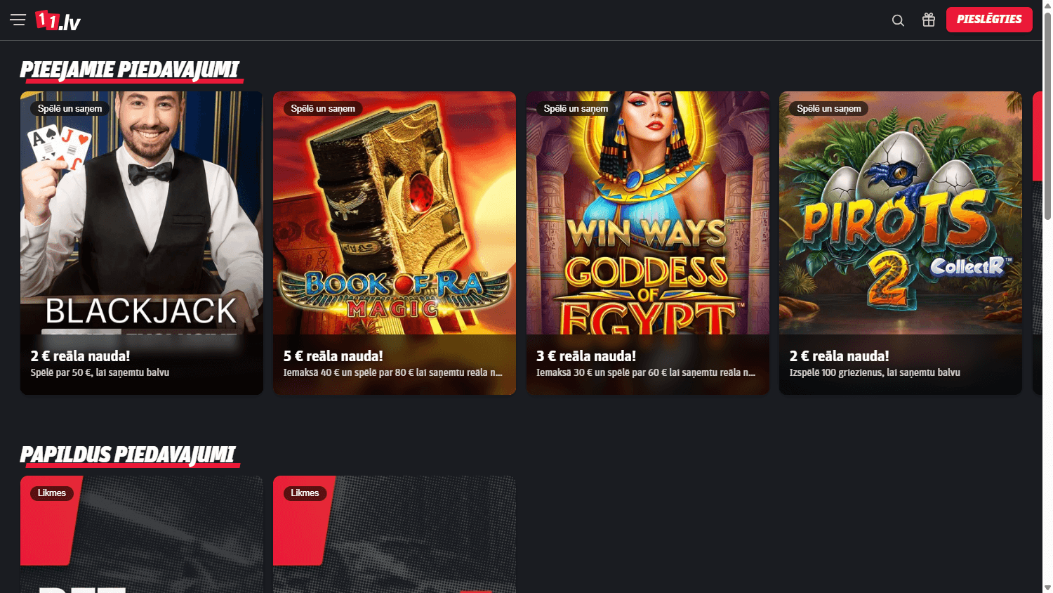 11.lv casino