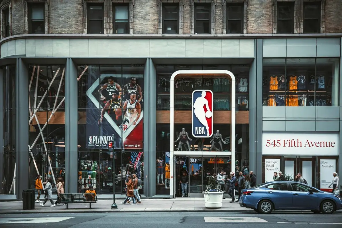NBA 경기장 외부