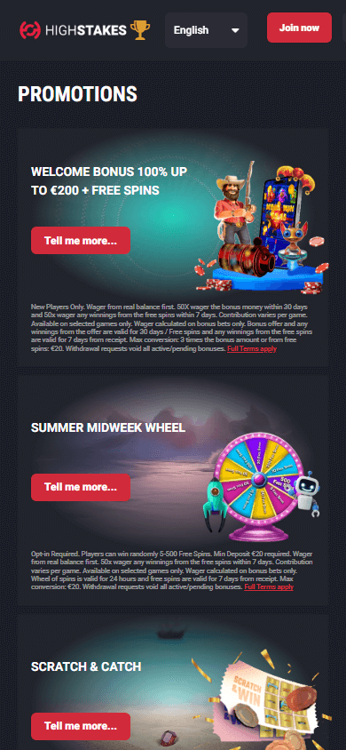 HighStakes_Casino_UK_promotions_mobile