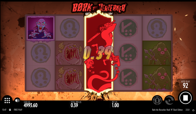 Bork the Berzerker – Hack ' slot