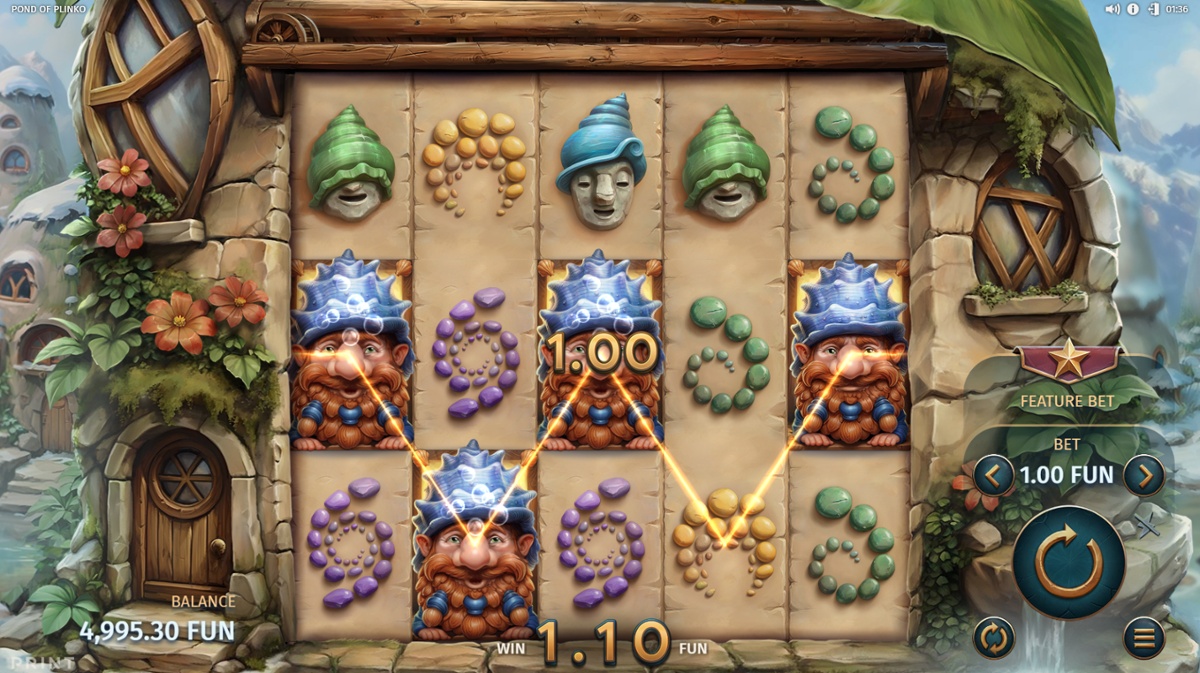 Pond of Plinko - slot win