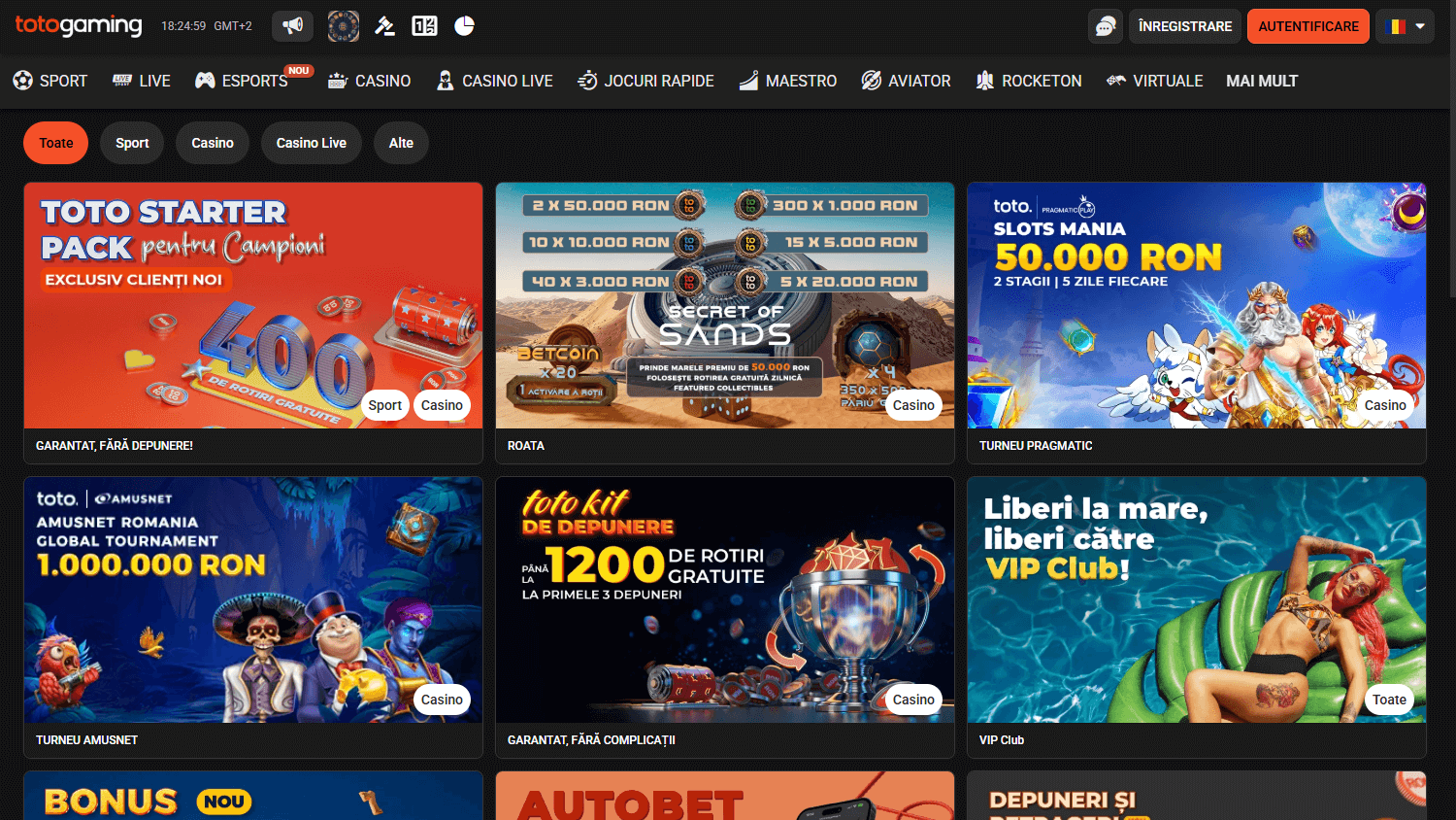 totogaming_casino_ro_promotions_desktop