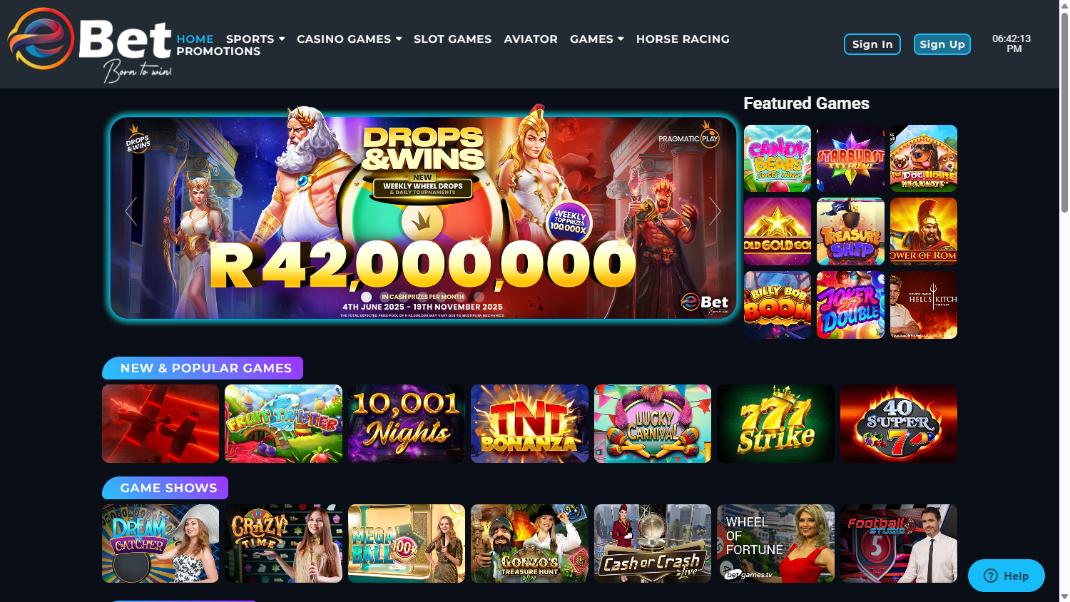 ebet casino terpercaya