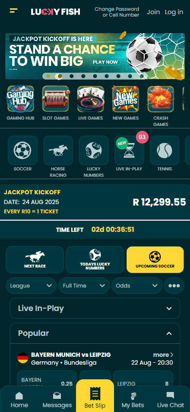 Lucky_Fish_Casino_homepage_mobile