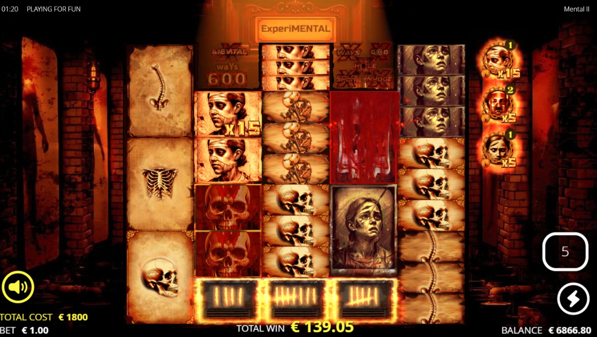 Mental 2 - ExperiMENTAL Free Spins