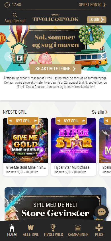 Tivoli_Casino_DK_homepage_mobile