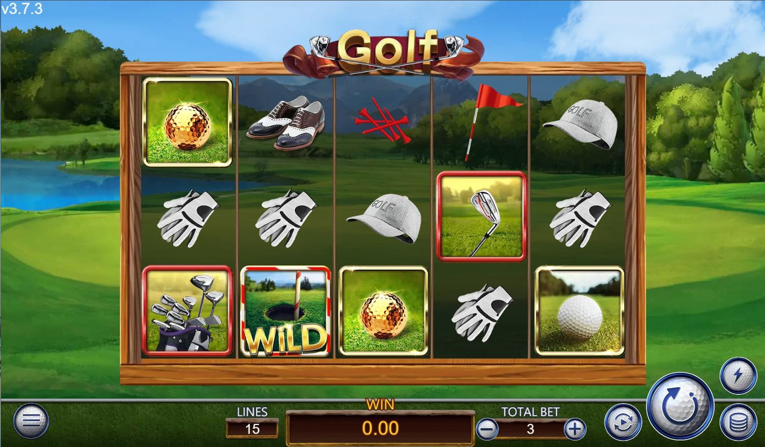 Golf Free Play in Demo Mode