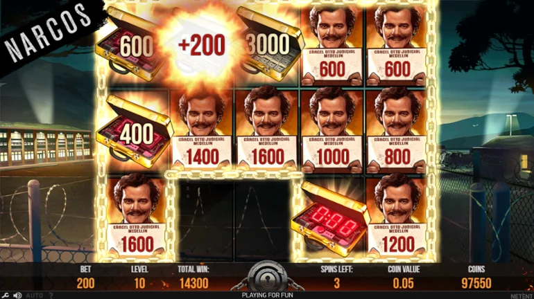 Beste betalende bonus van het spel - Locked Up functie