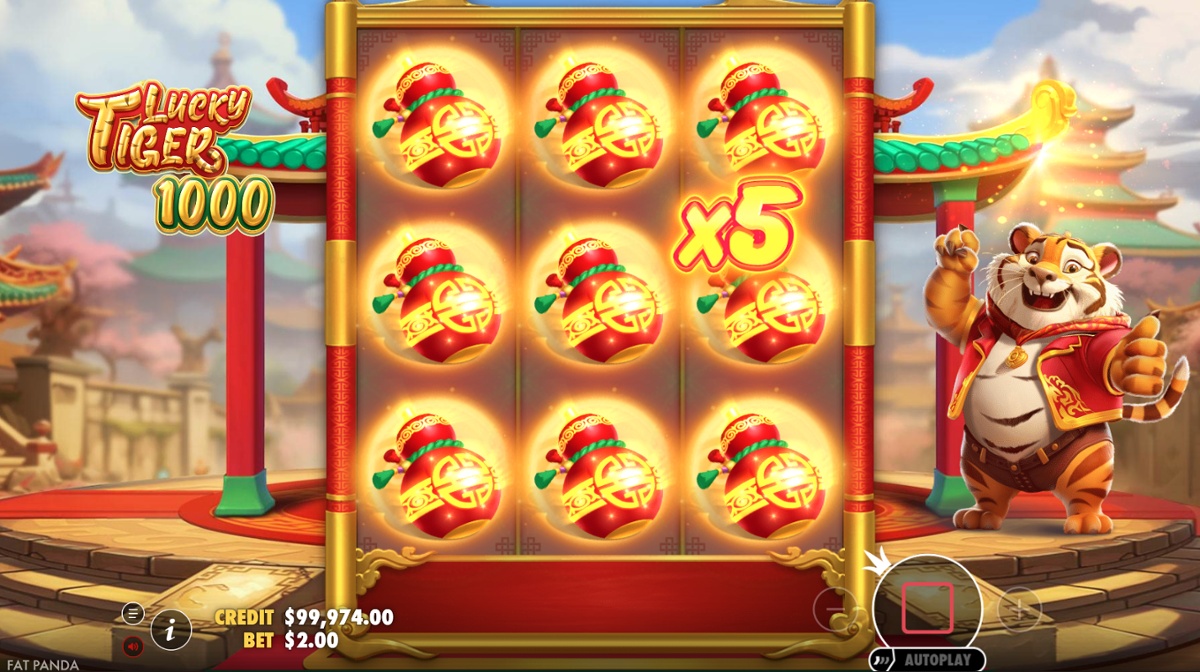 Lucky Tiger 1000 - Random Multiplier win