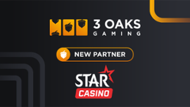 3 Oaks Gaming and Starcasino