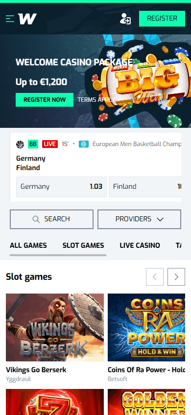 Wallacebet_Casino_homepage_mobile